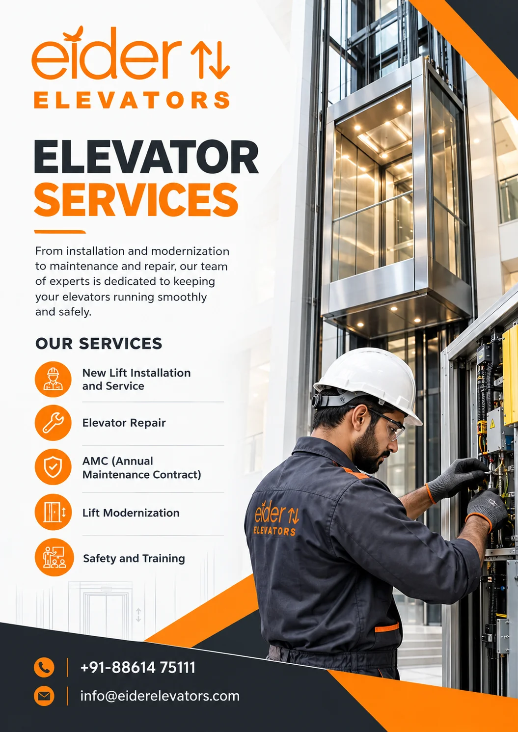 Eider Elevators frequently asked questions